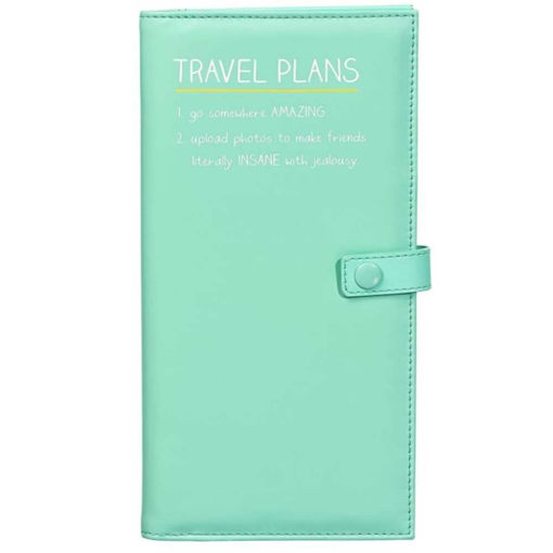 Picture of TRAVEL PLANS WALLET TEAL